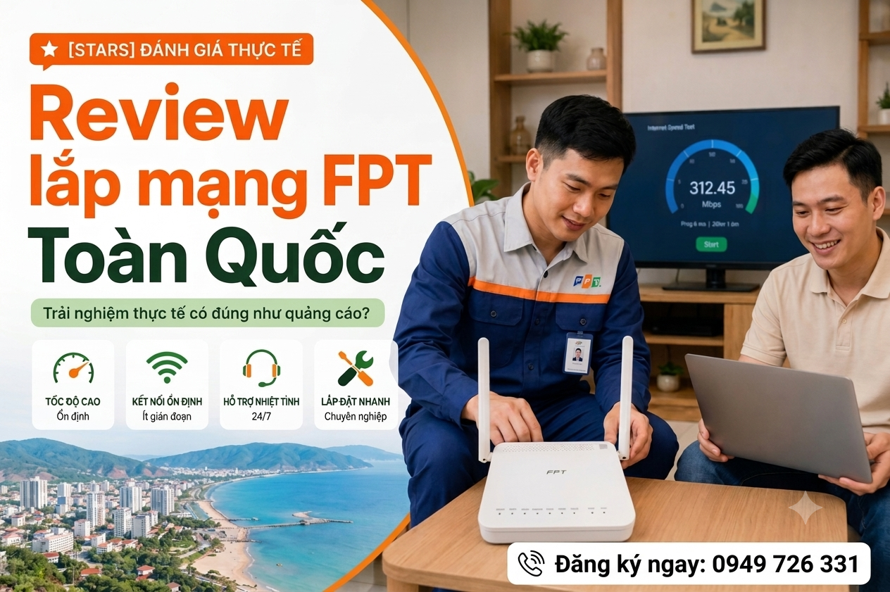 Lắp Mạng FPT tại Thái Nguyên